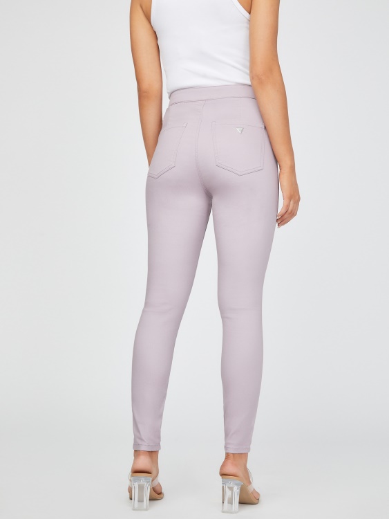 Nova супер високи тесни дънки прашен люляк Guess