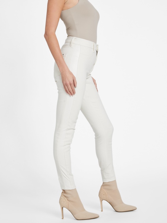 тесни дънки Dove White Eco Petra Guess