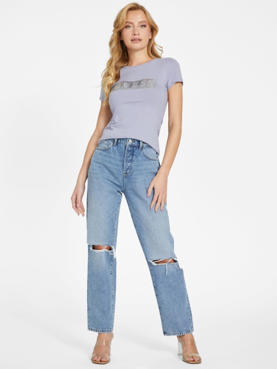Provence Essence Guess тениска със стоманени пайети и кристали