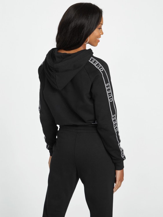 лента с лого Blanche с поддръжка Guess джет черно
