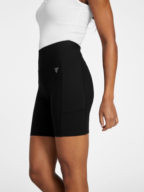 черни къси панталони Guess Gaines