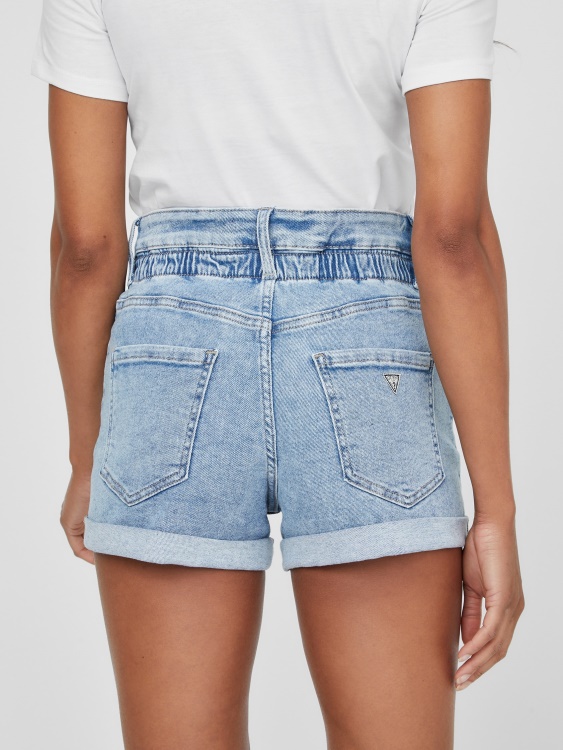 Blair еластични къси панталони светло пране Guess