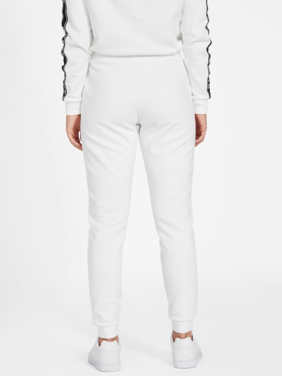 Blanc/scuffy Blanch Logo Joggers Guess