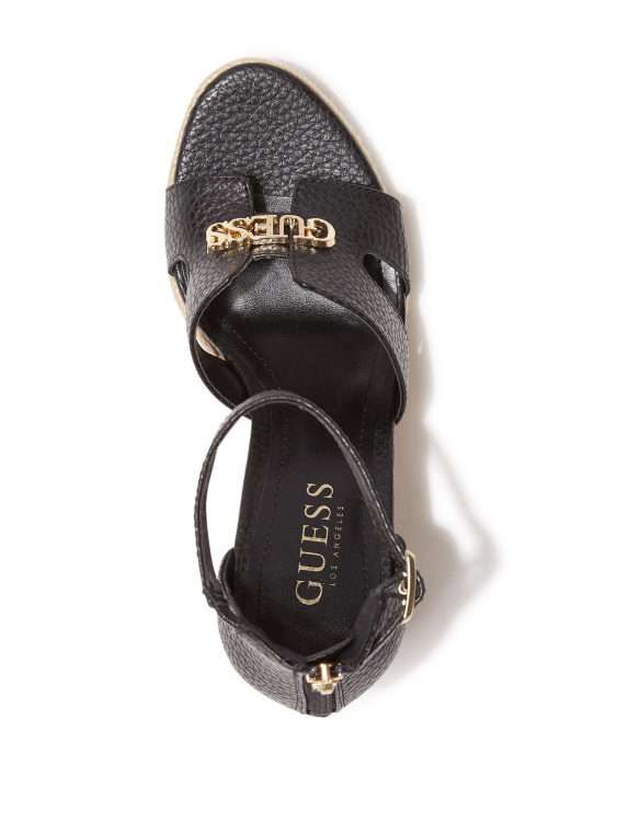 черни клинове Jessi Espadrille Guess