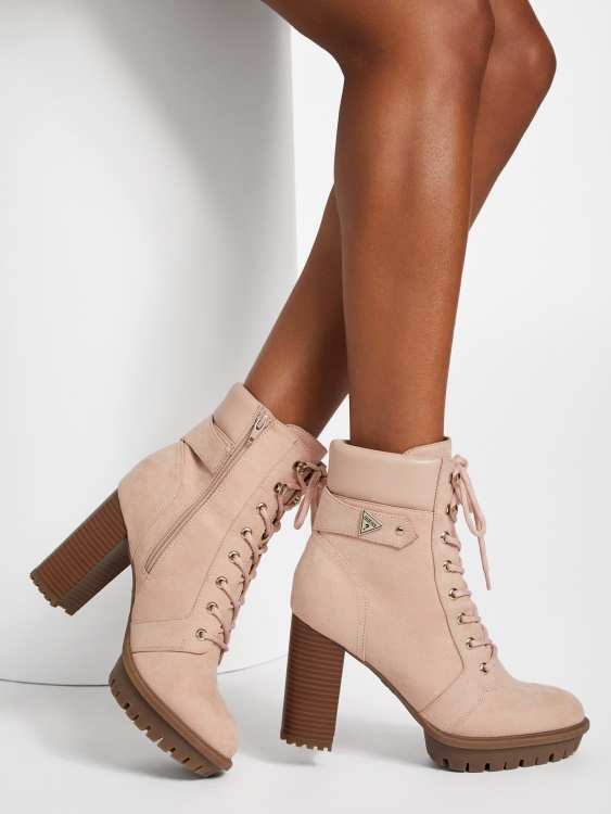 светло розови бойни обувки Guess Emmalee