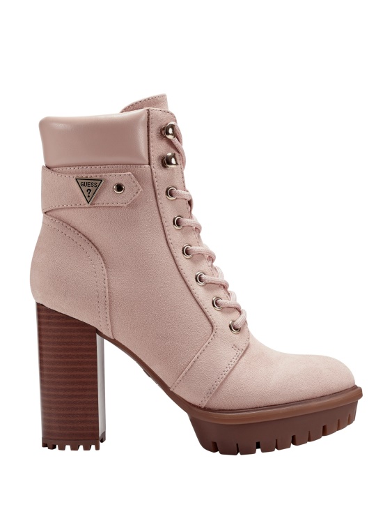 светло розови бойни обувки Guess Emmalee