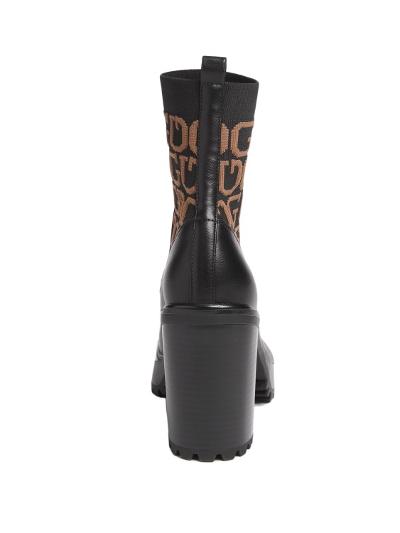 Black1 Guess ботуши с лого на ток