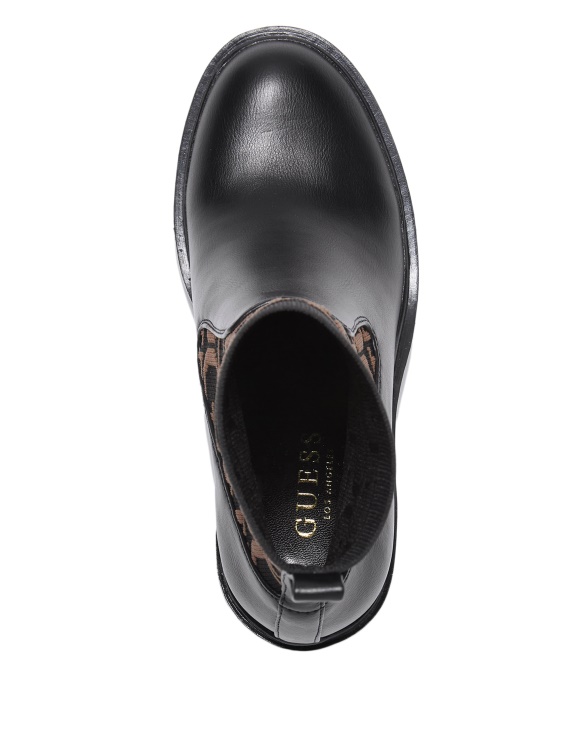 Black1 Guess ботуши с лого на ток