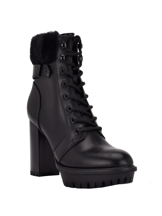 Black1 Emmales Faux-shealing тапицерия ботуши предполагам