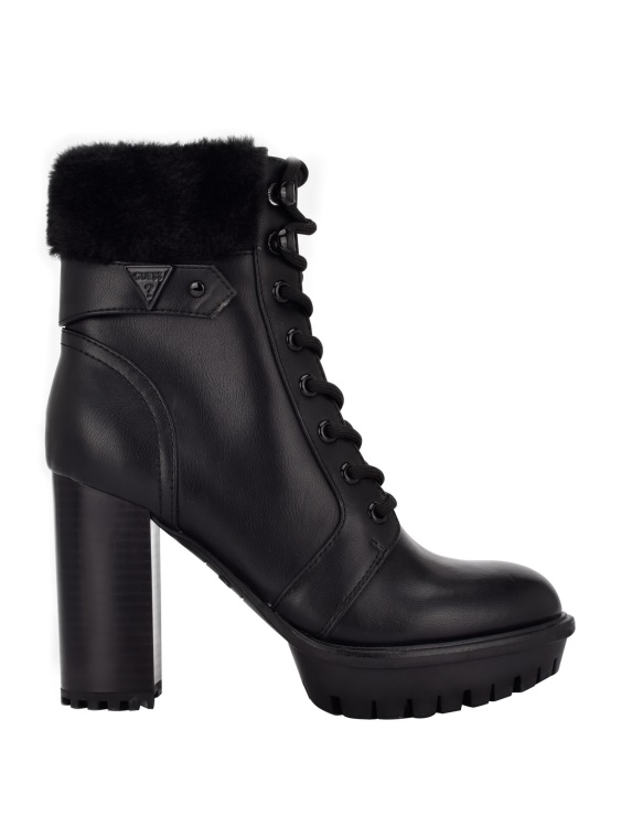 Black1 Emmales Faux-shealing тапицерия ботуши предполагам