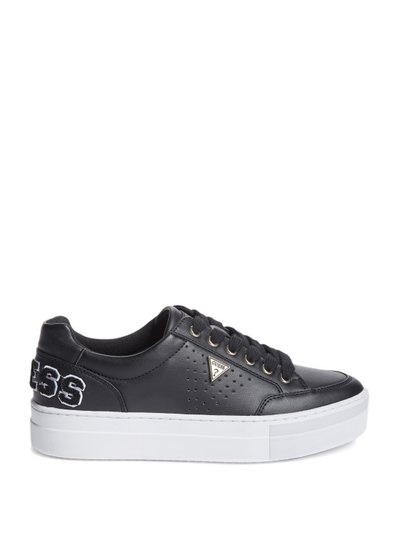 Guess Varsity ниско горно черно мулти