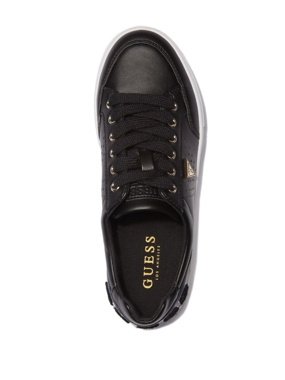 Guess Varsity ниско горно черно мулти