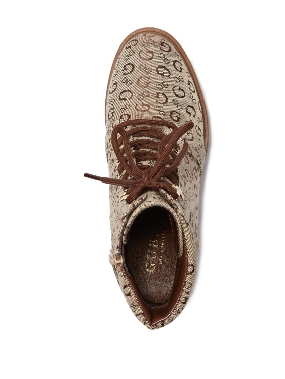 Бойни обувки с лого Guess Md Brn Bak Emmalee