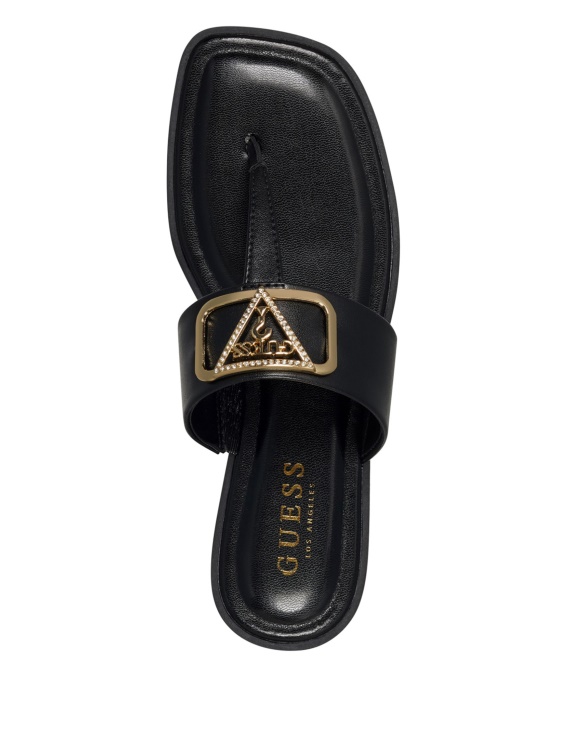 Guess Black1 Frosty Bling сандали с T-каишка