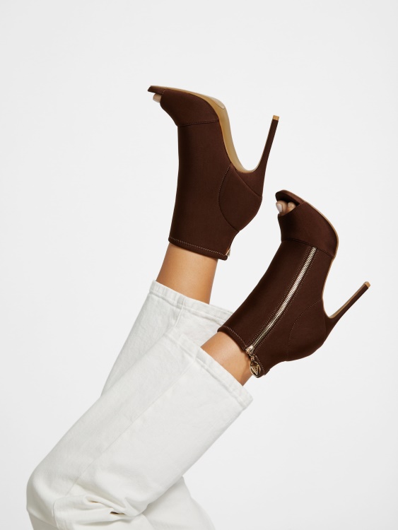 ботуши Monika Stiletto Guess Chocolate