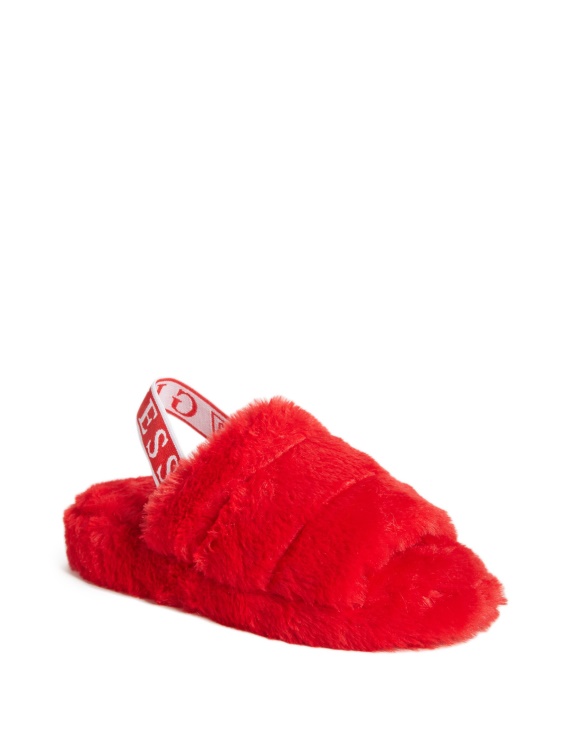 Liddie чехли от изкуствена кожа Guess Red