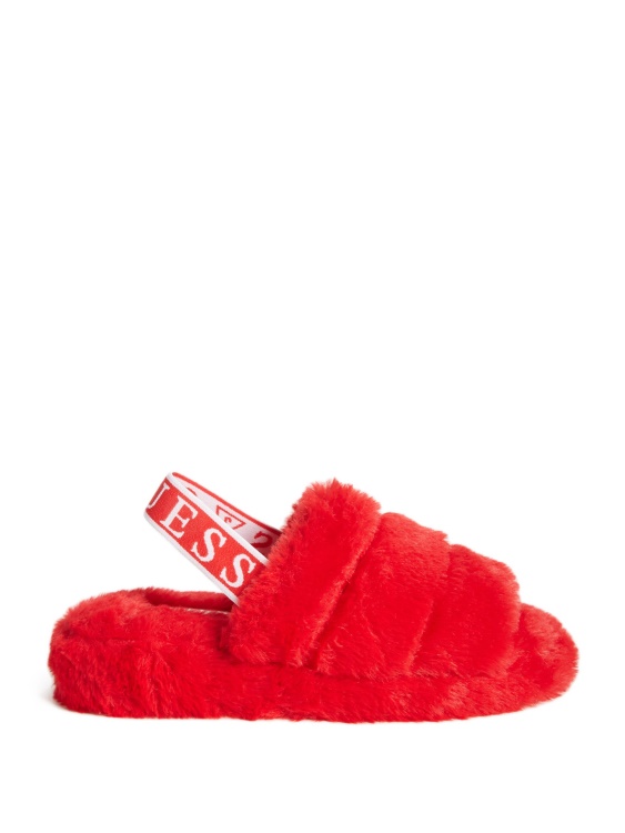 Liddie чехли от изкуствена кожа Guess Red