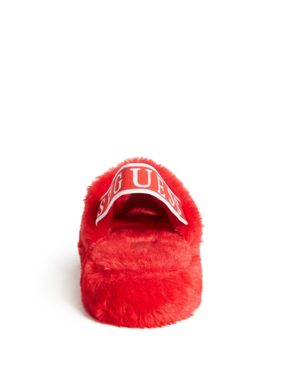 Liddie чехли от изкуствена кожа Guess Red