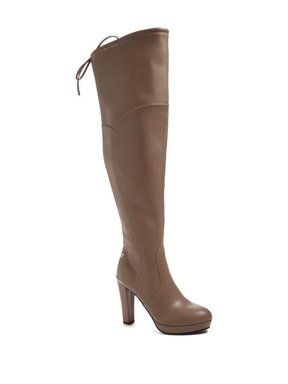 Taupe Guess Ladawn ботуши над коляното