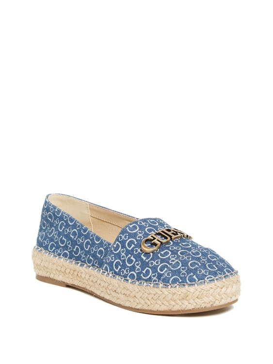 Guess Denim Laini еспадрили с лого