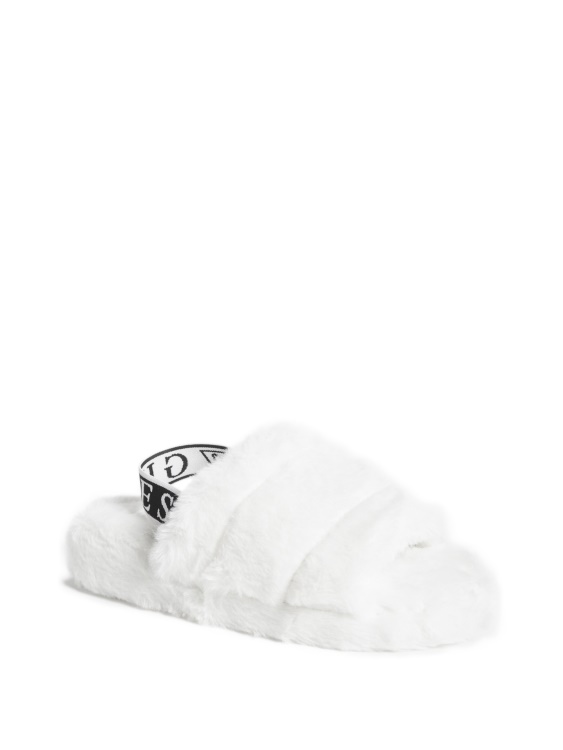 бели чехли Guess Liddie от изкуствена кожа