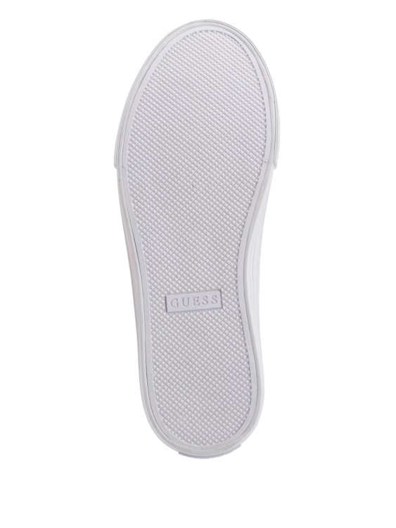 Guess Stripe Red Touch погледнете ниски маратонки от изкуствена кожа