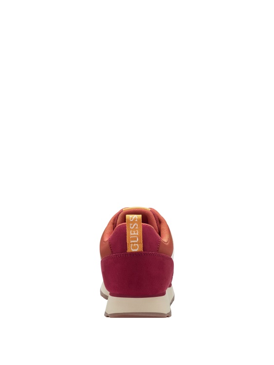 графити печат бели усилия ретро маратонки Guess