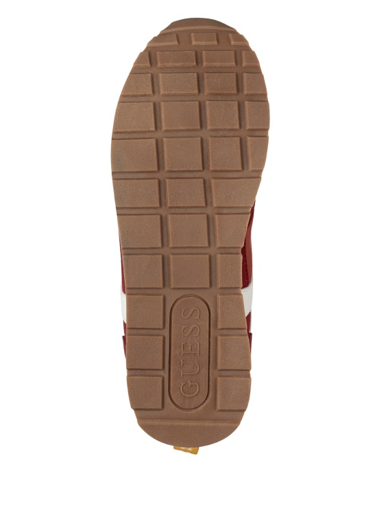 графити печат бели усилия ретро маратонки Guess