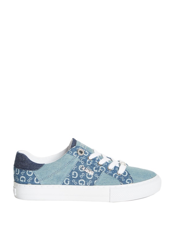 Guess светло сини ниски кецове Lookat