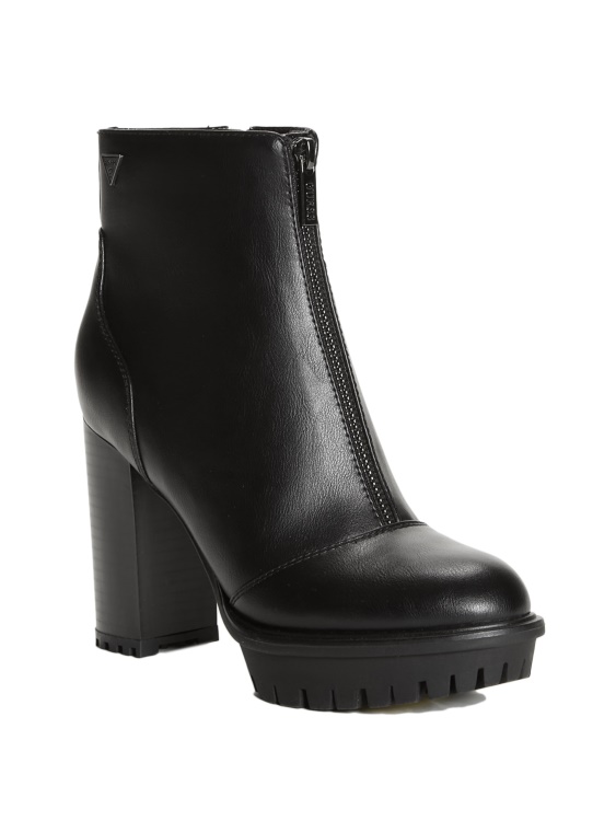 Emberly ботуши с цип Guess Black1