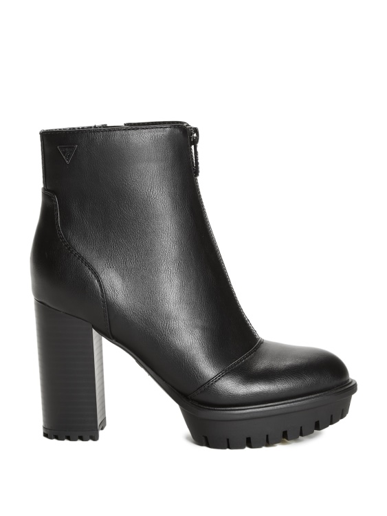 Emberly ботуши с цип Guess Black1