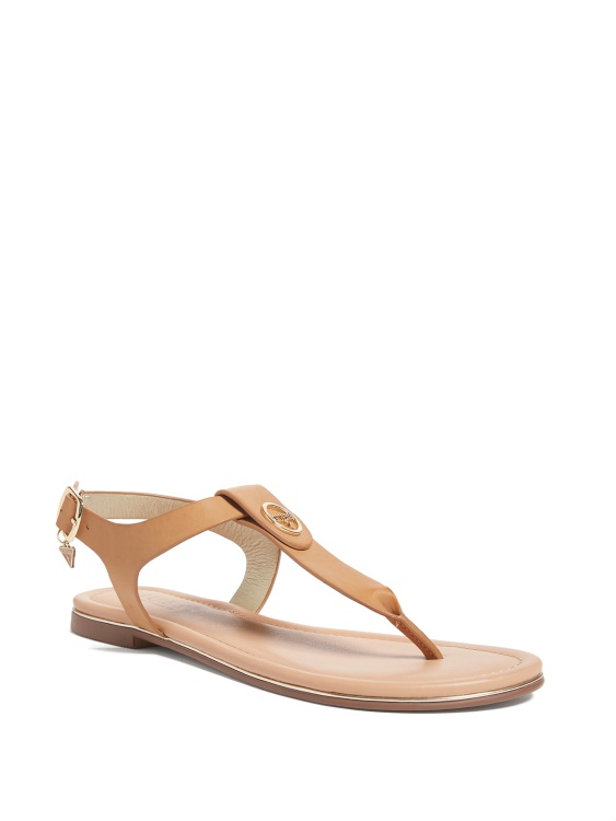 Guess карамелени сандали с T-cup Ten