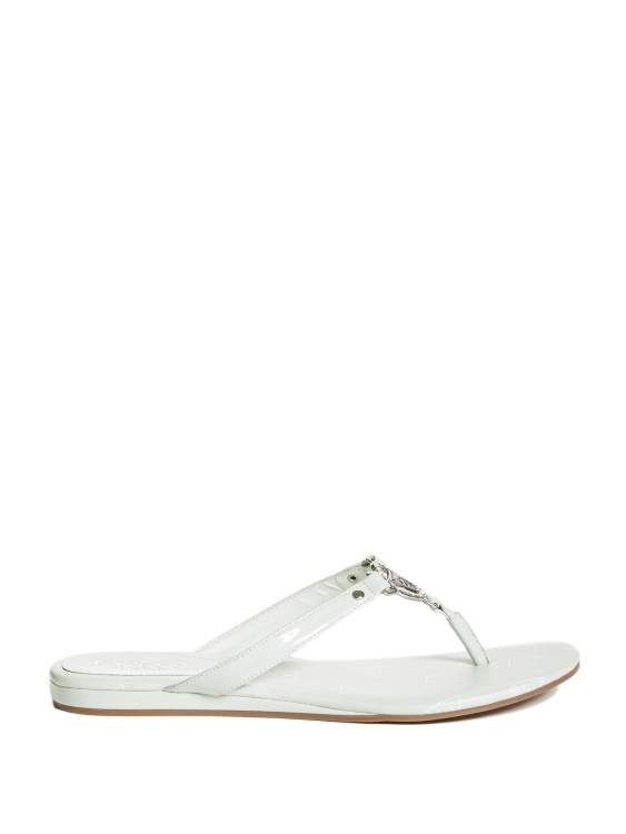 джапанки с лого на мъдрец Makena Rhinestone Guess