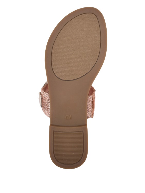 сандали с бляскава верига Landen Guess Blush