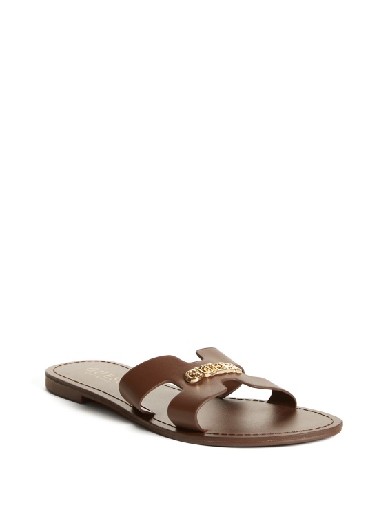 Guess сандали Isabell Slide шоколад