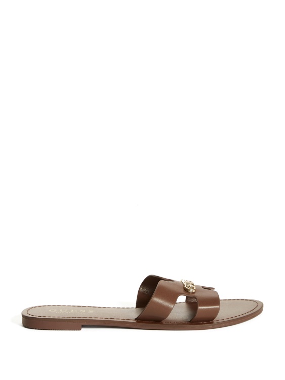 Guess сандали Isabell Slide шоколад