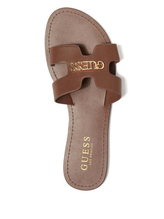 Guess сандали Isabell Slide шоколад