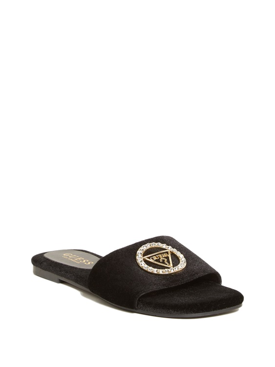 Juliet Cadife Slide Guess черно