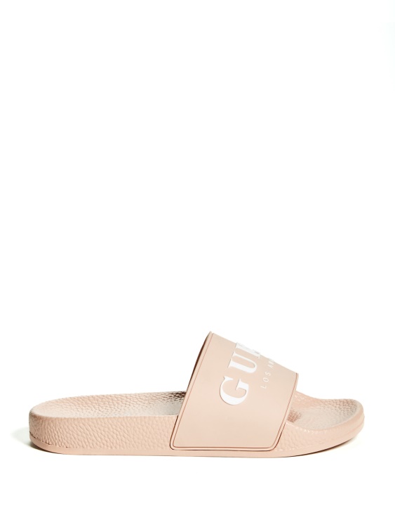 Guess Angelea Logo пързалки за басейн руж