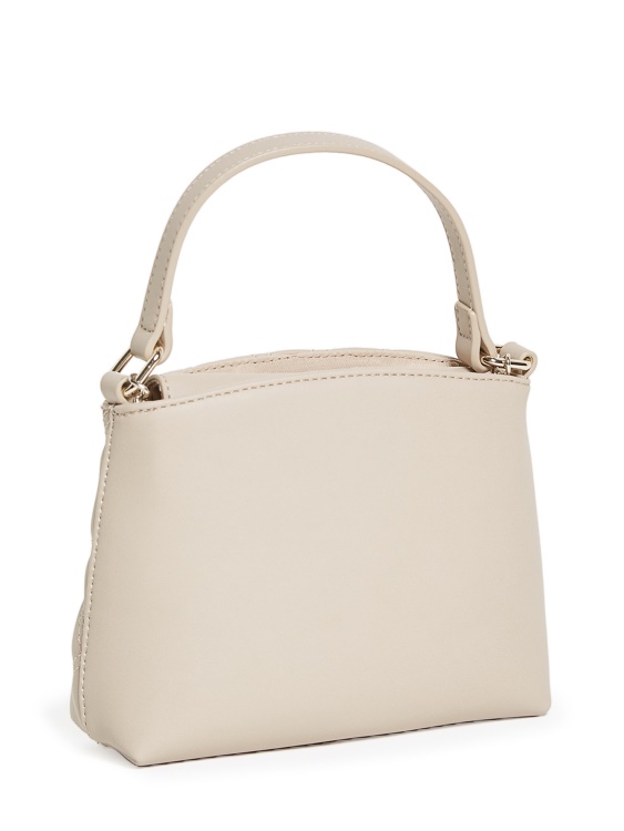 Taupe Guess мини чанта Nina