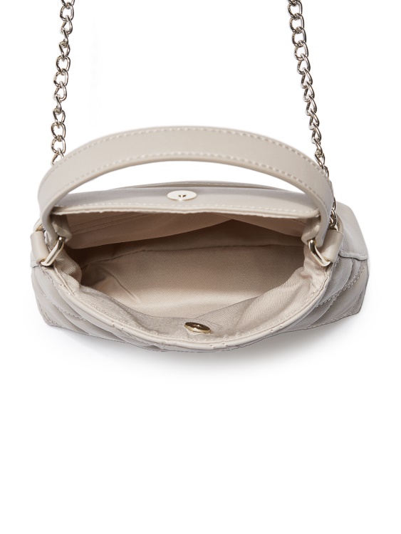 Taupe Guess мини чанта Nina