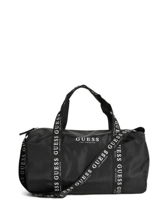 спортна чанта с лого черен Guess
