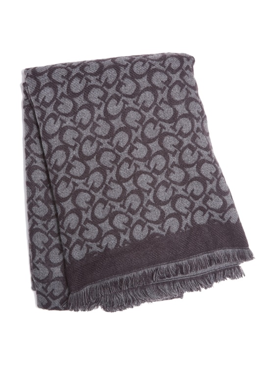 Coal Guess Allover Logo Ruana