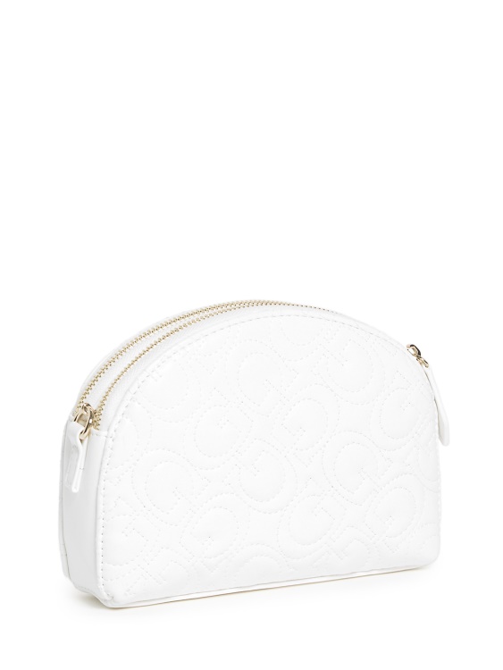 бял Sophie двоен цип Crossbody Guess