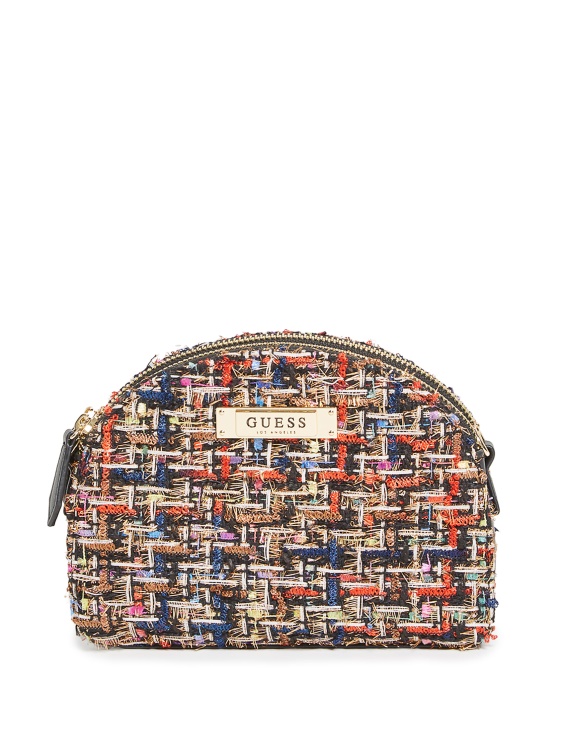 Sophie двоен цип кръстосано тяло черно Multi Guess