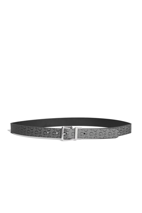 лого обръщам колан Guess въглища