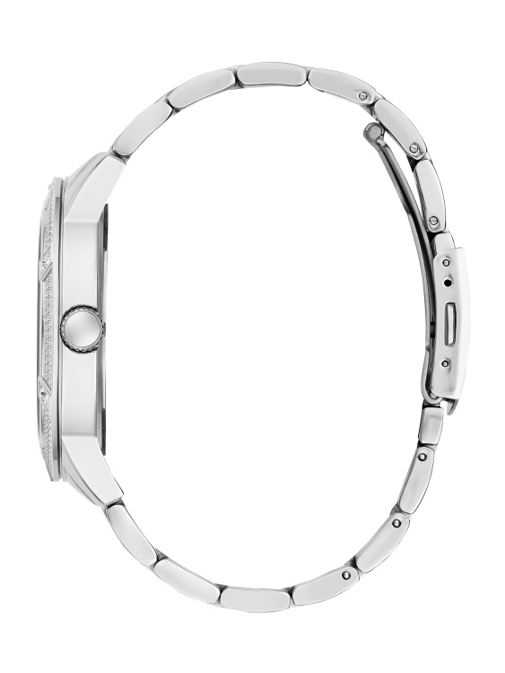 часовник в сребрист цвят Guess No Color