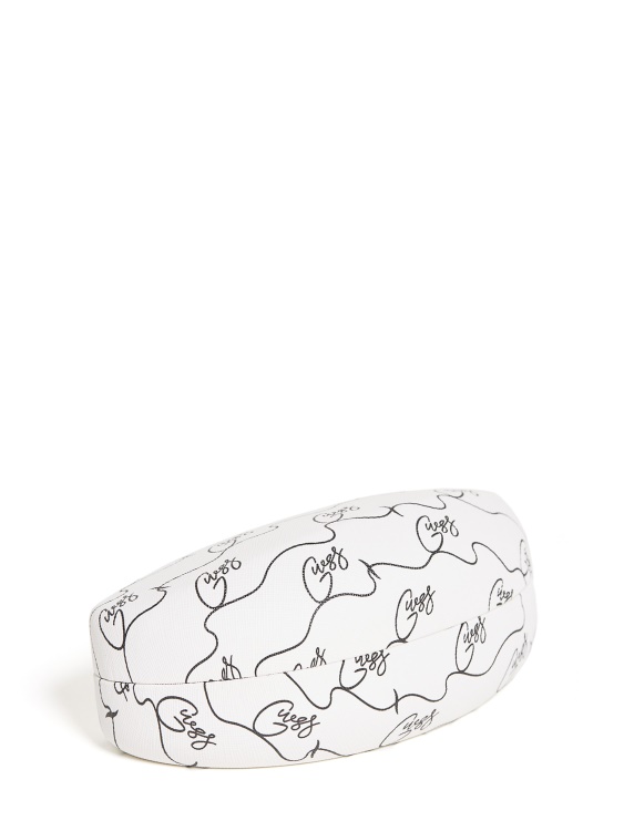 крем Guess Script лого слънчеви очила твърд калъф