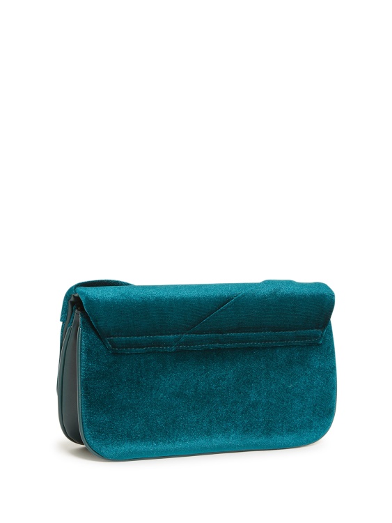 Guess Teal алегра плисиран ключ