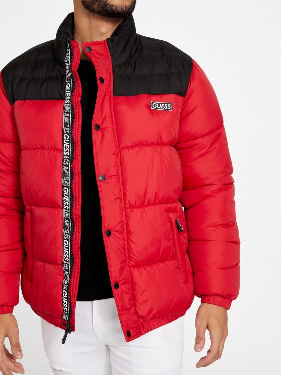 Yoko Poheno Yake Ralph Guess Varsity Red Multi